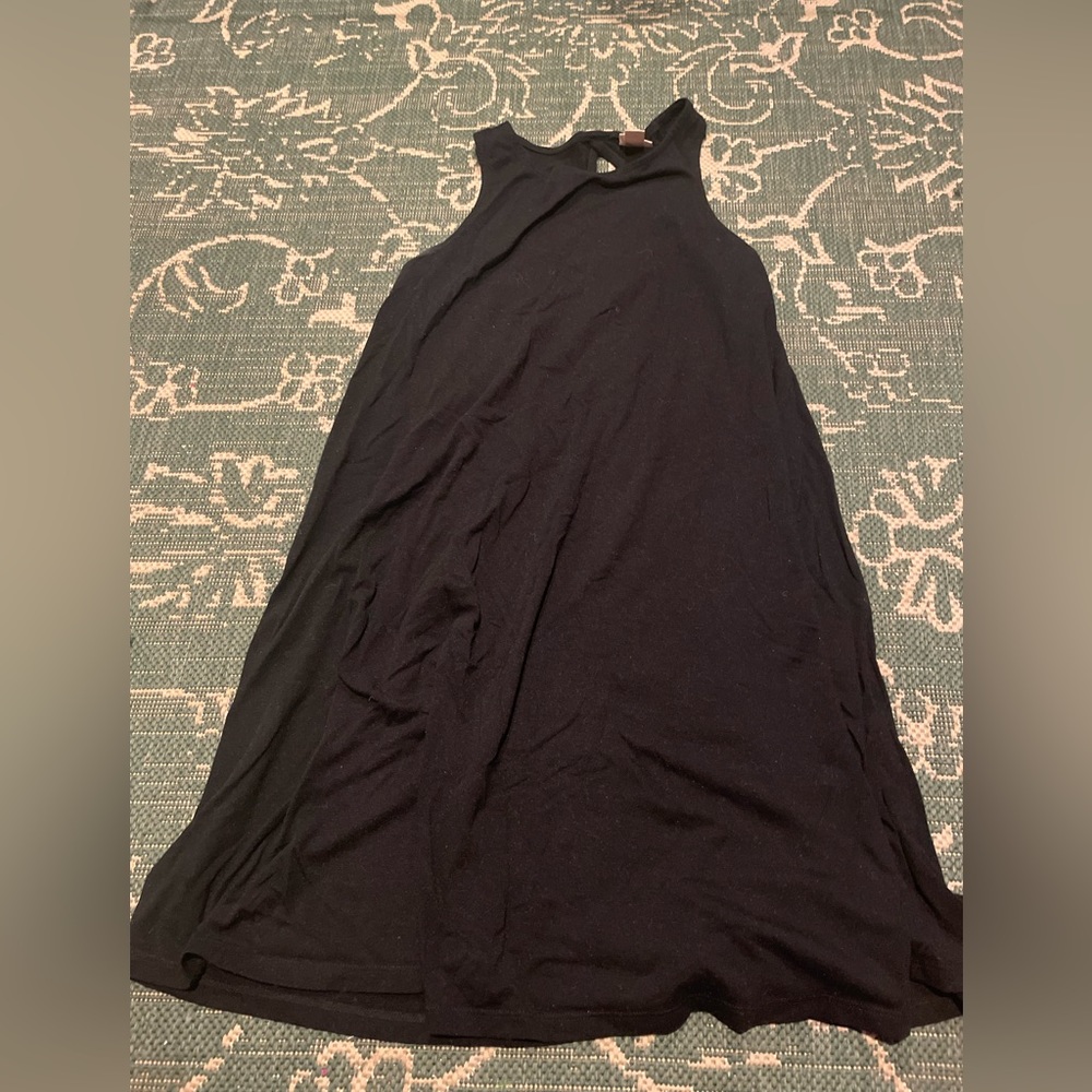 Mission Supply Co black flowy tank dress